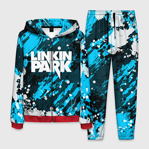 Мужской костюм Linkin Park / 3D-Красный – фото 1