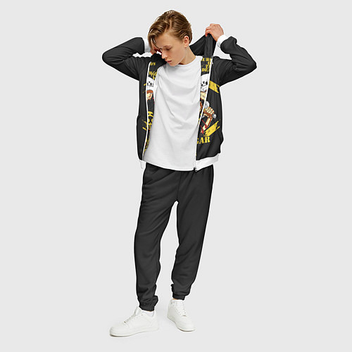 Мужской костюм One Piece Trafalgar Water / 3D-Белый – фото 3