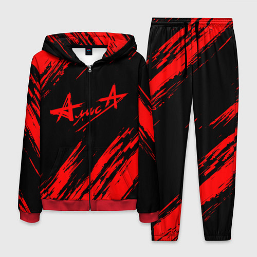 Мужской костюм АлисА / 3D-Красный – фото 1