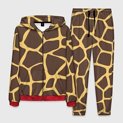 Костюм мужской Окрас жирафа, цвет: 3D-красный