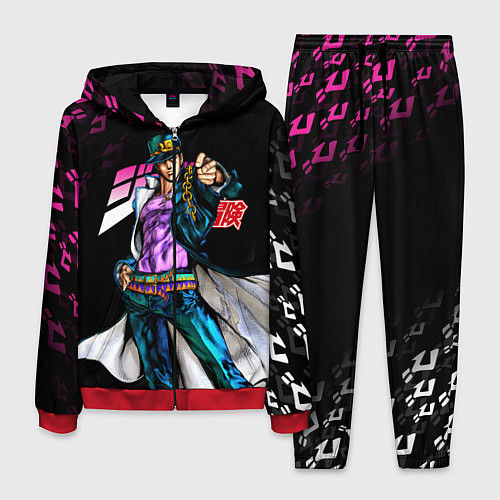 Мужской костюм JOJOS BIZARRE ADVENTURE / 3D-Красный – фото 1