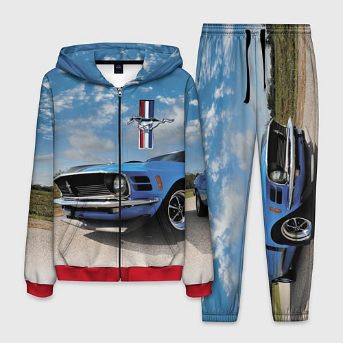 Мужской костюм Mustang / 3D-Красный – фото 1