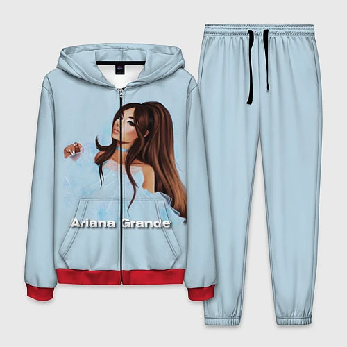 Мужской костюм Ariana Grande Ариана Гранде / 3D-Красный – фото 1