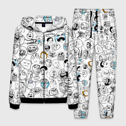 Костюм мужской МЕМЫ, цвет: 3D-черный