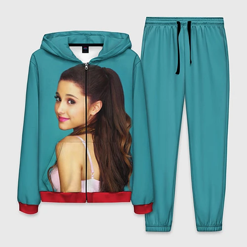 Мужской костюм Ariana Grande Ариана Гранде / 3D-Красный – фото 1