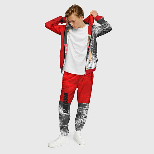 Мужской костюм Головин / 3D-Красный – фото 3