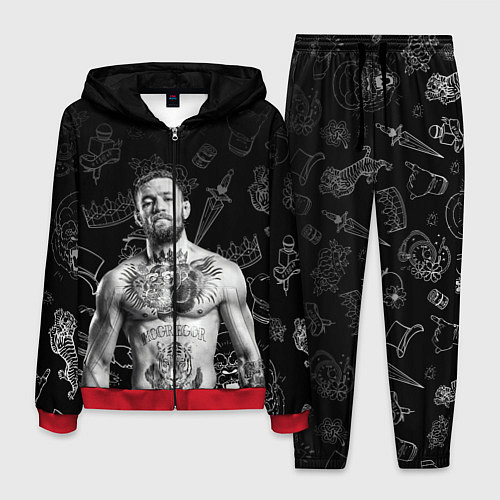 Мужской костюм CONOR McGREGOR / 3D-Красный – фото 1