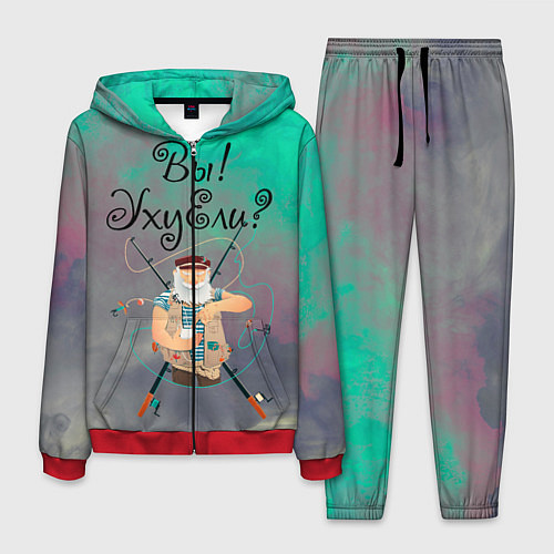 Мужской костюм Рыбак / 3D-Красный – фото 1