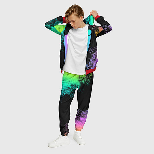 Мужской костюм BILLIE EILISH / 3D-Красный – фото 3