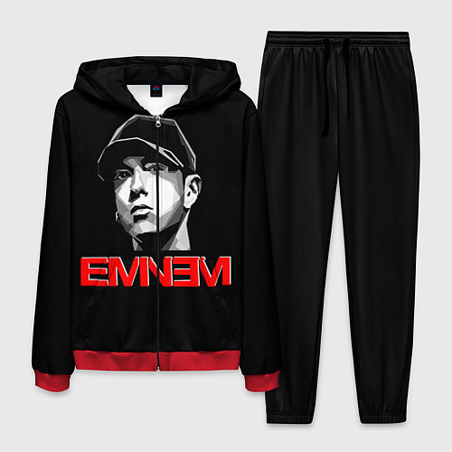 Мужской костюм Eminem / 3D-Красный – фото 1