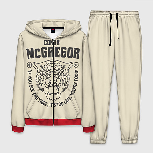 Мужской костюм Conor McGregor / 3D-Красный – фото 1