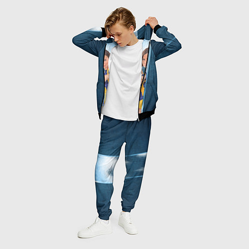 Мужской костюм Гандболистка / 3D-Черный – фото 3