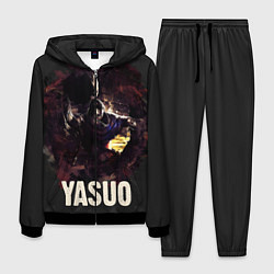 Костюм мужской Yasuo, цвет: 3D-черный