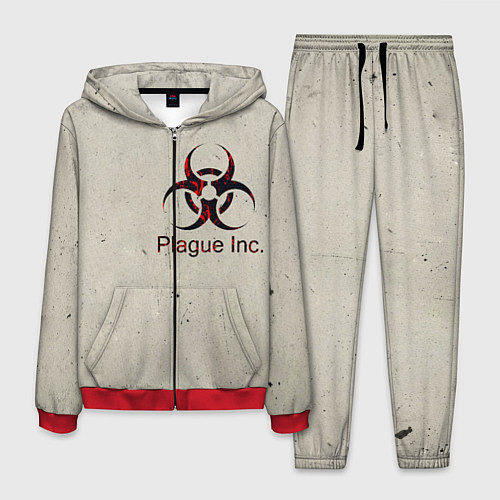 Мужской костюм Plague Inc / 3D-Красный – фото 1