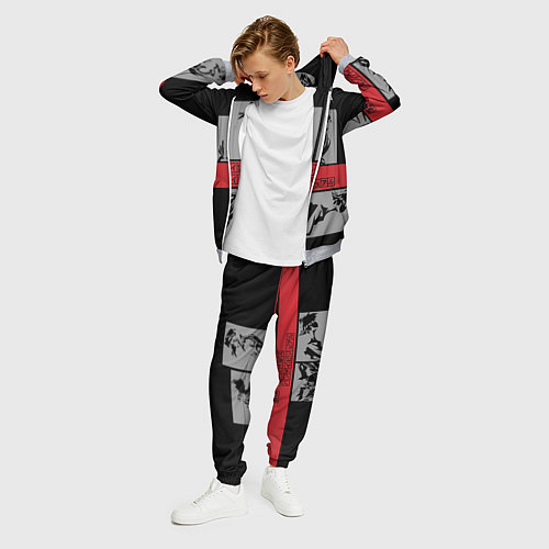 Мужской костюм Cowboy Bebop anime / 3D-Меланж – фото 3