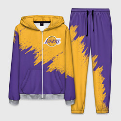 Костюм мужской LA LAKERS, цвет: 3D-меланж