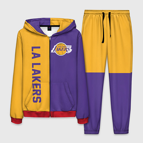 Мужской костюм LA LAKERS / 3D-Красный – фото 1