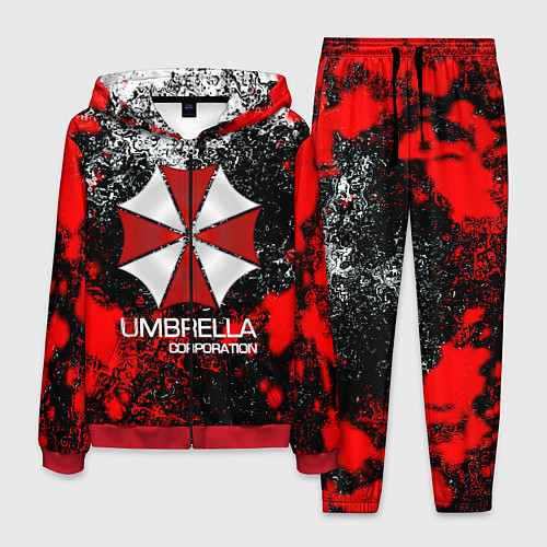 Мужской костюм UMBRELLA CORP / 3D-Красный – фото 1
