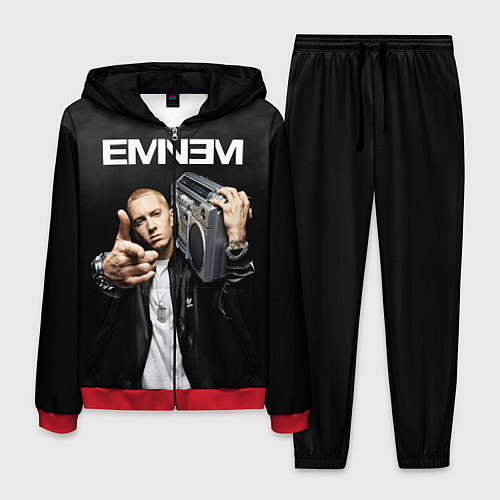 Мужской костюм EMINEM / 3D-Красный – фото 1