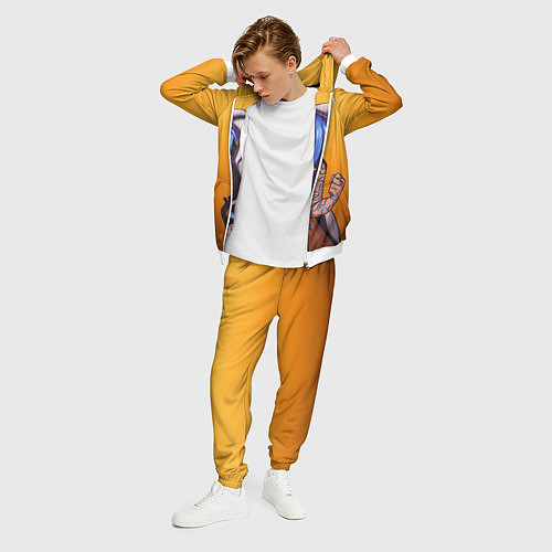 Мужской костюм Maya / 3D-Белый – фото 3