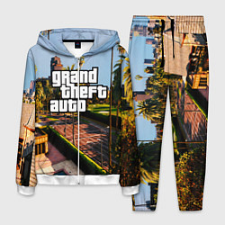 Костюм мужской Grand Theft Auto, цвет: 3D-белый