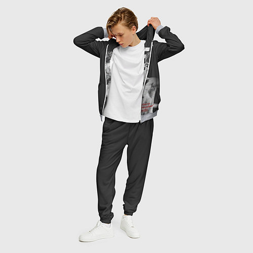 Мужской костюм Gatti / 3D-Меланж – фото 3