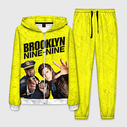 Костюм мужской Brooklyn Nine-Nine, цвет: 3D-белый