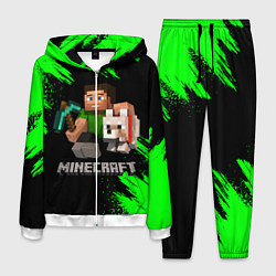 Костюм мужской MINECRAFT, цвет: 3D-белый
