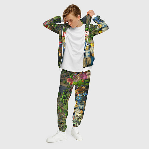 Мужской костюм ROBLOX / 3D-Белый – фото 3