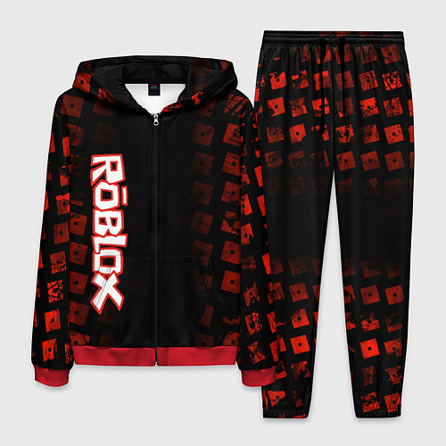 Мужской костюм Roblox / 3D-Красный – фото 1
