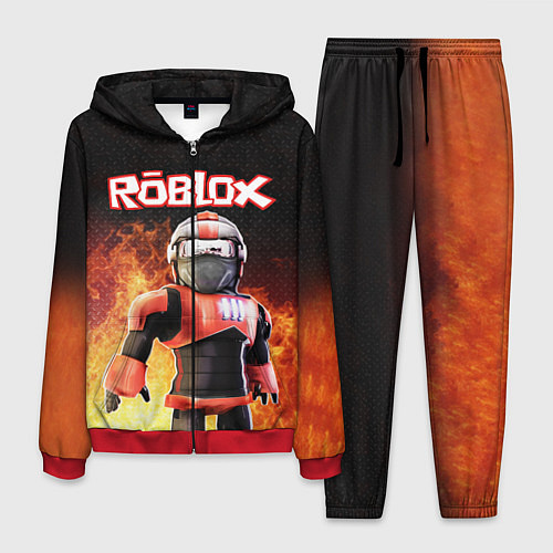Мужской костюм ROBLOX / 3D-Красный – фото 1