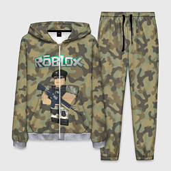 Костюм мужской Roblox 23 February Camouflage, цвет: 3D-меланж