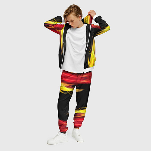 Мужской костюм Грозовой кошак / 3D-Белый – фото 3