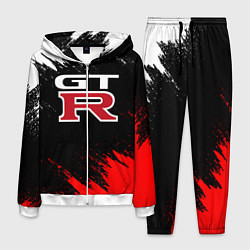Костюм мужской NISSAN GTR, цвет: 3D-белый
