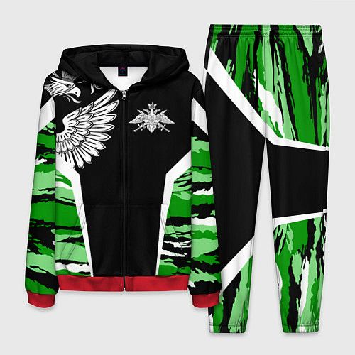 Мужской костюм Пограничные Войска / 3D-Красный – фото 1