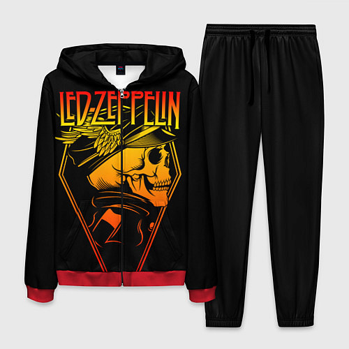 Мужской костюм Led Zeppelin / 3D-Красный – фото 1
