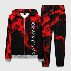 Костюм мужской Bungou Stray Dogs, цвет: 3D-меланж