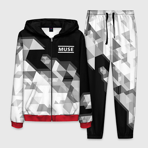 Мужской костюм Muse / 3D-Красный – фото 1