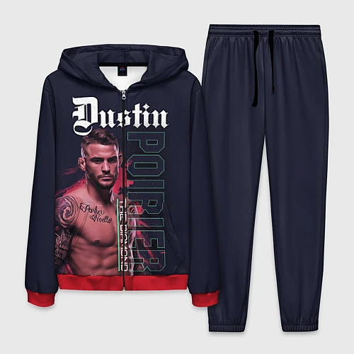 Мужской костюм Dustin Poirier / 3D-Красный – фото 1