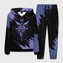 Костюм мужской Стальной алхимик, цвет: 3D-черный