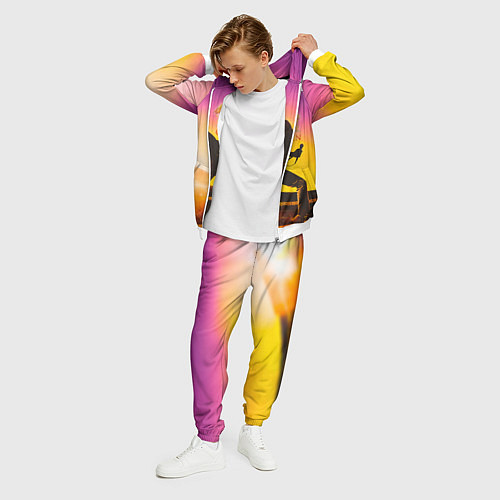 Мужской костюм Queen / 3D-Белый – фото 3