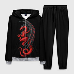 Костюм мужской Red Dragon, цвет: 3D-меланж