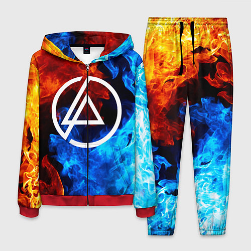 Мужской костюм LINKIN PARK / 3D-Красный – фото 1
