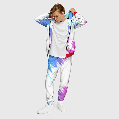 Мужской костюм BTS / 3D-Красный – фото 3