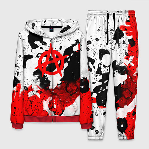 Мужской костюм АНАРХИЯ / 3D-Красный – фото 1