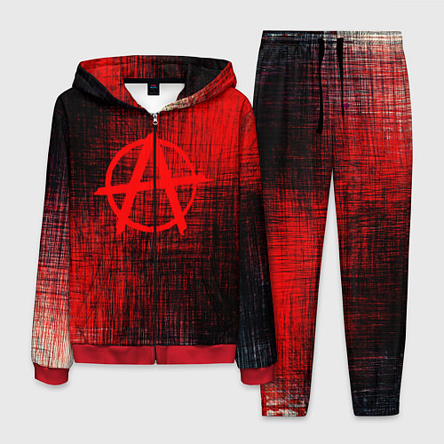 Мужской костюм АНАРХИЯ / 3D-Красный – фото 1