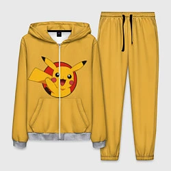 Костюм мужской Pikachu, цвет: 3D-меланж