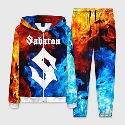 Костюм мужской SABATON, цвет: 3D-белый