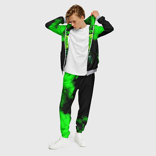 Мужской костюм Пандемия / 3D-Меланж – фото 3