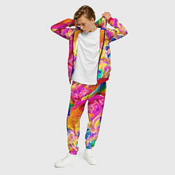 Костюм мужской TIE DYE, цвет: 3D-красный — фото 2